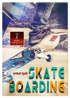 Roder / CALVENDO |  Skateboarding - einfach Spaß (Wandkalender 2026 DIN A2 hoch), CALVENDO Monatskalender | Sonstiges |  Sack Fachmedien