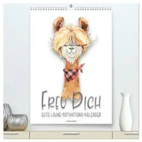 Roder / CALVENDO |  Freu Dich - Gute-Laune-Motivations-Kalender (hochwertiger Premium Wandkalender 2026 DIN A2 hoch), Kunstdruck in Hochglanz | Sonstiges |  Sack Fachmedien