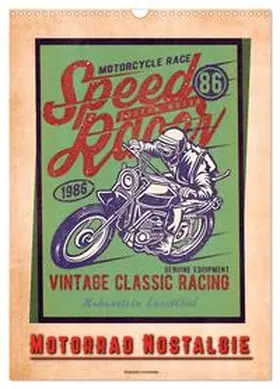 Roder / CALVENDO |  Motorrad Nostalgie (Wandkalender 2026 DIN A3 hoch), CALVENDO Monatskalender | Sonstiges |  Sack Fachmedien