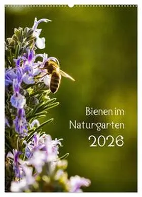 Gartenchaosliebe / CALVENDO |  Bienen im Naturgarten (Wandkalender 2026 DIN A2 hoch), CALVENDO Monatskalender | Sonstiges |  Sack Fachmedien