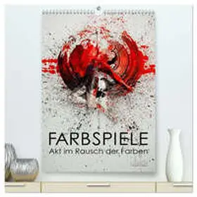 Allgaier - www.ullision.com / CALVENDO |  Farbspiele - Akt im Rausch der Farben (hochwertiger Premium Wandkalender 2026 DIN A2 hoch), Kunstdruck in Hochglanz | Sonstiges |  Sack Fachmedien
