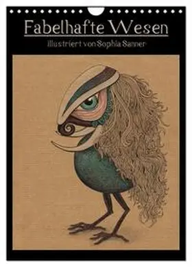 Sanner / CALVENDO |  Fabelhafte Wesen / Geburtstagskalender (Wandkalender 2026 DIN A4 hoch), CALVENDO Monatskalender | Sonstiges |  Sack Fachmedien