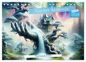 Djeric / CALVENDO |  Nature Genesis - The hand of life (Desk Calendar 2026 DIN A5 landscape), CALVENDO 12 Month DeskCalendar | Sonstiges |  Sack Fachmedien