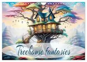 Djeric / CALVENDO |  Treehouse fantasies (Wall Calendar 2026 DIN A4 landscape), CALVENDO 12 Month Wall Calendar | Sonstiges |  Sack Fachmedien