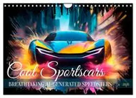 Viola / CALVENDO |  COOL SPORTSCARS Breathtaking AI-generated speedsters (Wall Calendar 2026 DIN A4 landscape), CALVENDO 12 Month Wall Calendar | Sonstiges |  Sack Fachmedien