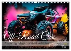 Viola / CALVENDO |  OFF-ROAD CARS Amazing AI-generated vehicles (Wall Calendar 2026 DIN A3 landscape), CALVENDO 12 Month Wall Calendar | Sonstiges |  Sack Fachmedien