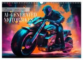Viola / CALVENDO |  DYNAMIC STREET SCENES AI-generated motorbikes (Wall Calendar 2026 DIN A3 landscape), CALVENDO 12 Month Wall Calendar | Sonstiges |  Sack Fachmedien