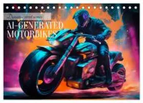 Viola / CALVENDO |  DYNAMIC STREET SCENES AI-generated motorbikes (Desk Calendar 2026 DIN A5 landscape), CALVENDO 12 Month DeskCalendar | Sonstiges |  Sack Fachmedien