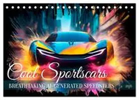 Viola / CALVENDO |  COOL SPORTSCARS Breathtaking AI-generated speedsters (Desk Calendar 2026 DIN A5 landscape), CALVENDO 12 Month DeskCalendar | Sonstiges |  Sack Fachmedien
