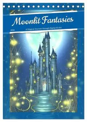 aka stine1 / CALVENDO |  Moonlit Fantasies (Desk Calendar 2026 DIN A5 portrait), CALVENDO 12 Month DeskCalendar | Sonstiges |  Sack Fachmedien