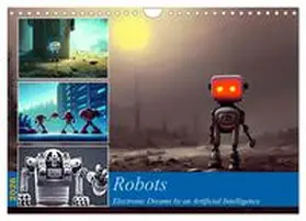 aka stine1 / CALVENDO |  Robots (Wall Calendar 2026 DIN A4 landscape), CALVENDO 12 Month Wall Calendar | Sonstiges |  Sack Fachmedien