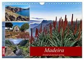 Kleemann / CALVENDO | Madeira island of eternal spring (Wall Calendar 2026 DIN A4 landscape), CALVENDO 12 Month Wall Calendar | Sonstiges | 978-3-516-54892-1 | sack.de