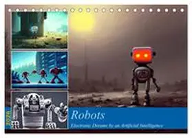 aka stine1 / CALVENDO |  Robots (Desk Calendar 2026 DIN A5 landscape), CALVENDO 12 Month DeskCalendar | Sonstiges |  Sack Fachmedien