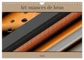PAGNON / CALVENDO |  Art nuances de brun (Calendrier mural 2026 DIN A4 vertical), CALVENDO calendrier mensuel | Sonstiges |  Sack Fachmedien
