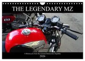 von Loewis of Menar / CALVENDO |  The Legendary MZ (Wall Calendar 2026 DIN A4 landscape), CALVENDO 12 Month Wall Calendar | Sonstiges |  Sack Fachmedien