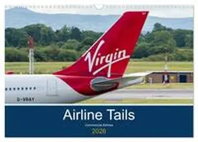 Russell / CALVENDO |  Airline Tails (Wall Calendar 2026 DIN A3 landscape), CALVENDO 12 Month Wall Calendar | Sonstiges |  Sack Fachmedien