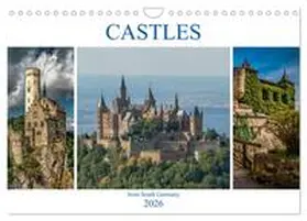 D. / CALVENDO |  Castles from South Germany (Wall Calendar 2026 DIN A4 landscape), CALVENDO 12 Month Wall Calendar | Sonstiges |  Sack Fachmedien
