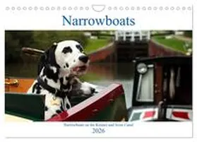 Hewlett / CALVENDO |  Narrowboats (Wall Calendar 2026 DIN A4 landscape), CALVENDO 12 Month Wall Calendar | Sonstiges |  Sack Fachmedien