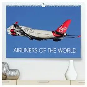 Stevens / CALVENDO |  Airliners of the World (High Quality Premium Wall Calendar 2026 DIN A2 landscape),CALVENDO 12 Month Wall Calendar | Sonstiges |  Sack Fachmedien