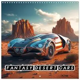 CALVENDO / Brunner-Klaus |  Fantasy desert cars (Wall Calendar 2026 12 × 12 Inch) CALVENDO 12 Month Wall Calendar | Sonstiges |  Sack Fachmedien