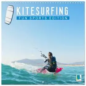 CALVENDO |  Fun sports edition: Kitesurfing (Wall Calendar 2026 12 × 12 Inch) CALVENDO 12 Month Wall Calendar | Sonstiges |  Sack Fachmedien