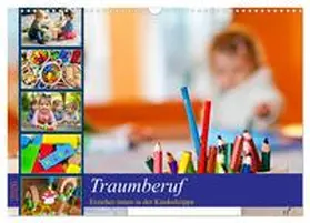 Michel / CALVENDO |  Traumberuf - Erzieher:innen in der Kinderkrippe (Wandkalender 2026 DIN A3 quer), CALVENDO Monatskalender | Sonstiges |  Sack Fachmedien