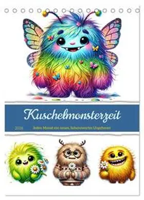 Gierok-Latniak / CALVENDO |  Kuschelmonsterzeit (Tischkalender 2026 DIN A5 hoch), CALVENDO Monatskalender | Sonstiges |  Sack Fachmedien