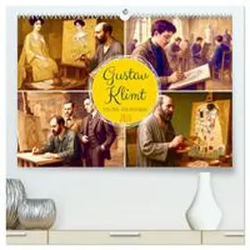 Lehmann / CALVENDO |  Gustav Klimt. Sein Leben, seine Kunstwerke (hochwertiger Premium Wandkalender 2026 DIN A2 quer), Kunstdruck in Hochglanz | Sonstiges |  Sack Fachmedien