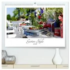 Trapp / CALVENDO |  Garten-Idylle 2026 (hochwertiger Premium Wandkalender 2026 DIN A2 quer), Kunstdruck in Hochglanz | Sonstiges |  Sack Fachmedien