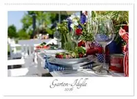 Trapp / CALVENDO |  Garten-Idylle 2026 (Wandkalender 2026 DIN A2 quer), CALVENDO Monatskalender | Sonstiges |  Sack Fachmedien