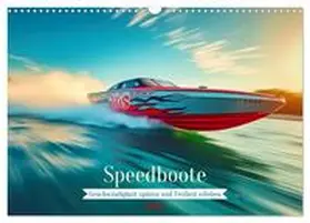 Irmer / CALVENDO |  Speedboote (Wandkalender 2026 DIN A3 quer), CALVENDO Monatskalender | Sonstiges |  Sack Fachmedien
