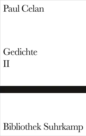 Celan |  Gedichte 2 | Buch |  Sack Fachmedien