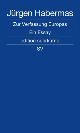 Habermas |  Zur Verfassung Europas | Buch |  Sack Fachmedien
