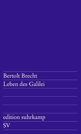 Brecht | Leben des Galilei | Buch | 978-3-518-10001-1 | www2.sack.de
