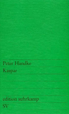 Handke |  Kaspar | Buch |  Sack Fachmedien