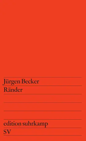 Becker |  Ränder | Buch |  Sack Fachmedien