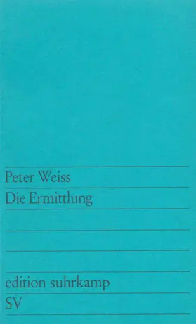 Weiss |  Die Ermittlung | Buch |  Sack Fachmedien