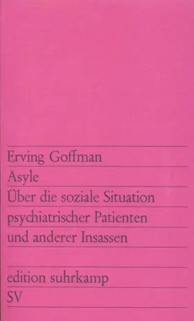 Goffman |  Asyle | Buch |  Sack Fachmedien