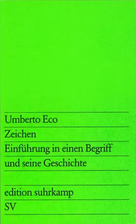 Eco |  Zeichen | Buch |  Sack Fachmedien