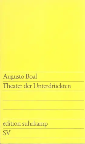 Boal / Thorau / Spinu |  Theater der Unterdrückten | Buch |  Sack Fachmedien