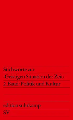 Habermas |  Stichworte zur Geistigen Situation der Zeit | Buch |  Sack Fachmedien