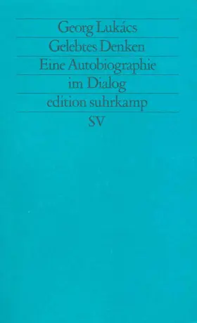 Lukács |  Gelebtes Denken | Buch |  Sack Fachmedien