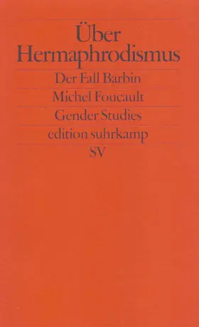 Schäffner / Foucault / Vogl |  Über Hermaphrodismus | Buch |  Sack Fachmedien