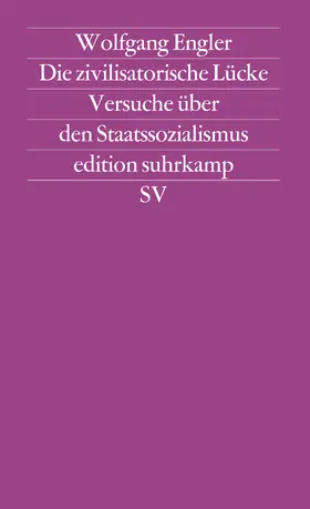 Engler |  Die zivilisatorische Lücke | Buch |  Sack Fachmedien