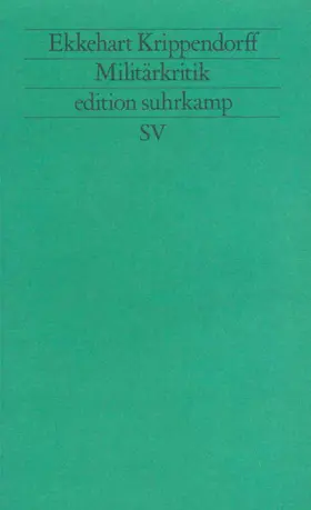 Krippendorff |  Militärkritik | Buch |  Sack Fachmedien