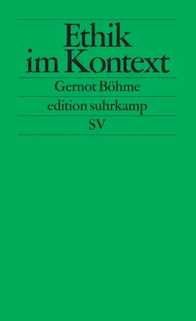 Böhme |  Ethik im Kontext | Buch |  Sack Fachmedien
