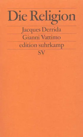 Derrida / Vattimo |  Die Religion | Buch |  Sack Fachmedien