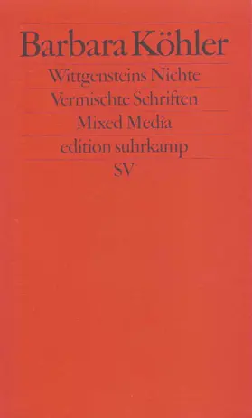 Köhler |  Wittgensteins Nichte | Buch |  Sack Fachmedien