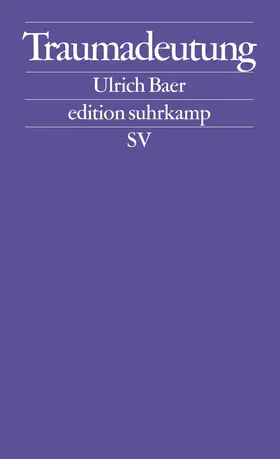 Baer |  Traumadeutung | Buch |  Sack Fachmedien