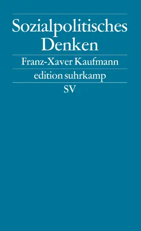 Kaufmann |  Sozialpolitisches Denken | Buch |  Sack Fachmedien